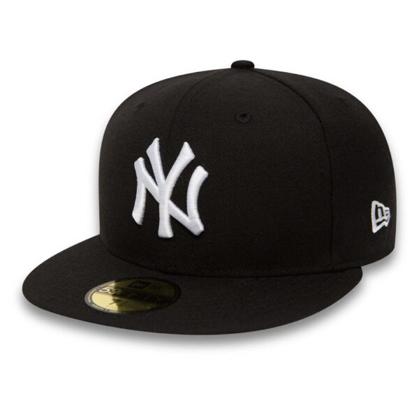 NEW ERAGorra"MLB BASIC NEYYAN BLA/WHI"color negro