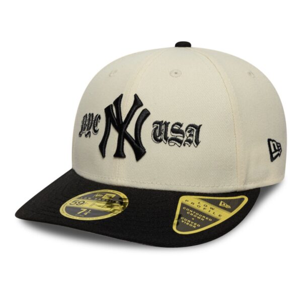 NEW ERAGorra"MLB Cooperstown New York Yankees 59FIFTY"color beige