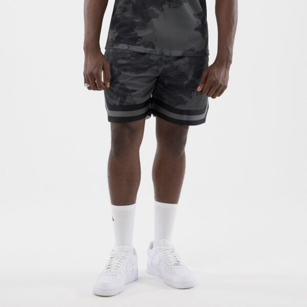 NEW ERABermudas"NE AOP MESH SHORT NEWERA BLK"color negro