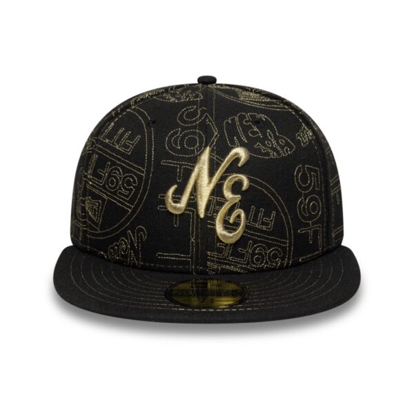 NEW ERAGorra"STICKER AOP 59FIFTY NEWERA BLKMTG"