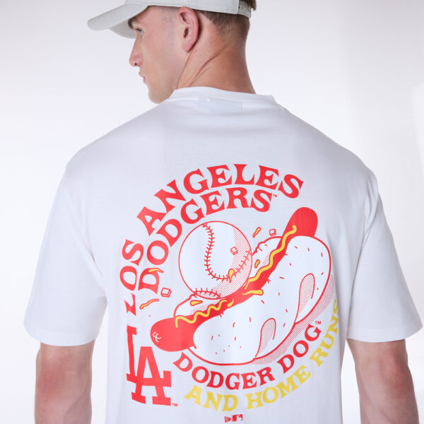 NEW ERACamiseta"MLB FOOD GRPHC OS TEE LOSDOD OFW"color blanco