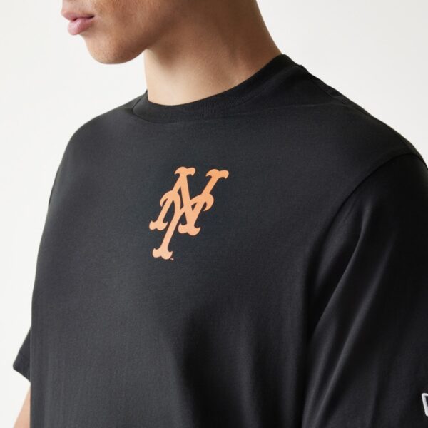 NEW ERACamiseta"MLB FOOD GRPHC REG TEE NEYMET BLK"color negro