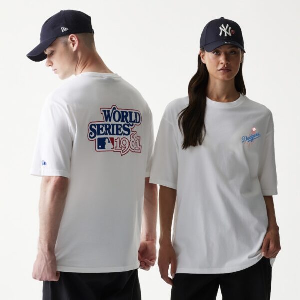 NEW ERACamiseta"MLB WORLD SERIES TEE LOSDOD WHI"color blanco