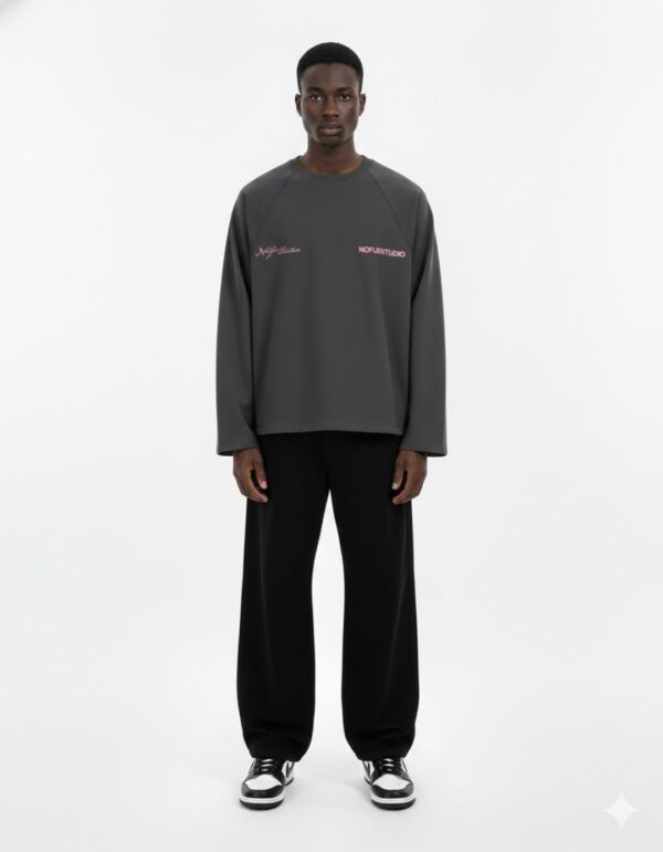 NOFUSSCamiseta"Tonight Longsleeve"color gris