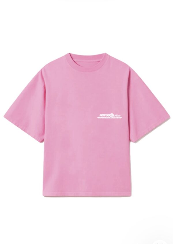 NOFUSSCamiseta"Pink Basic"color rosa
