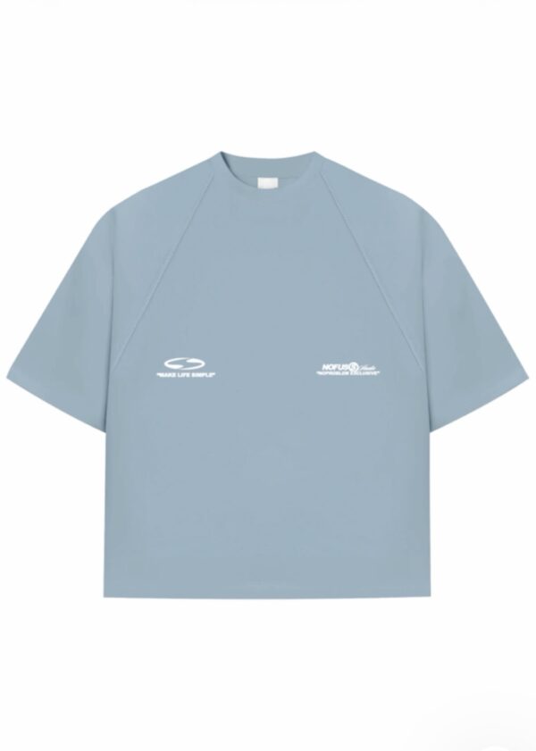 NOFUSSCamiseta"Simple Blue"color azul