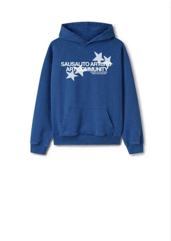 NOIR ESSENCESudadera"Artist Community Blue Hoodie"color azul