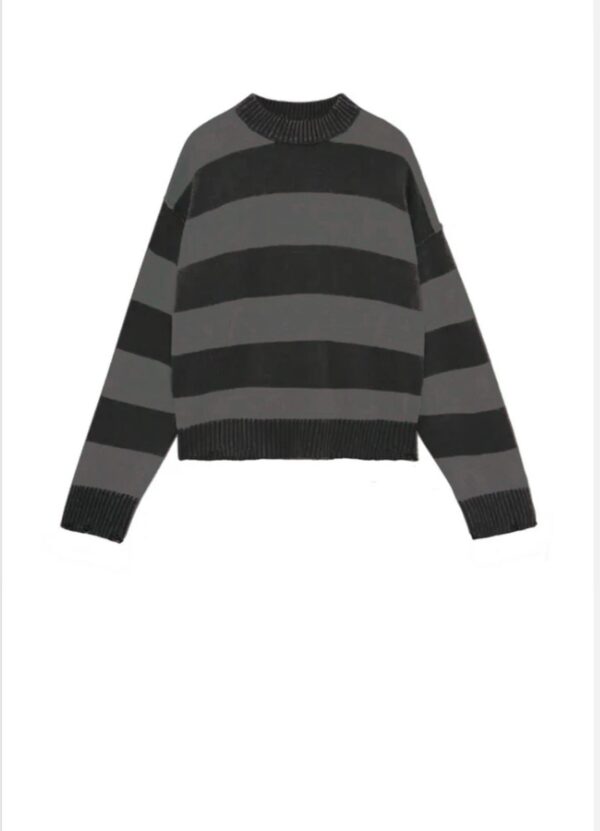 NOIR ESSENCEJersey punto"Los Angeles Grey Knitwear"color gris