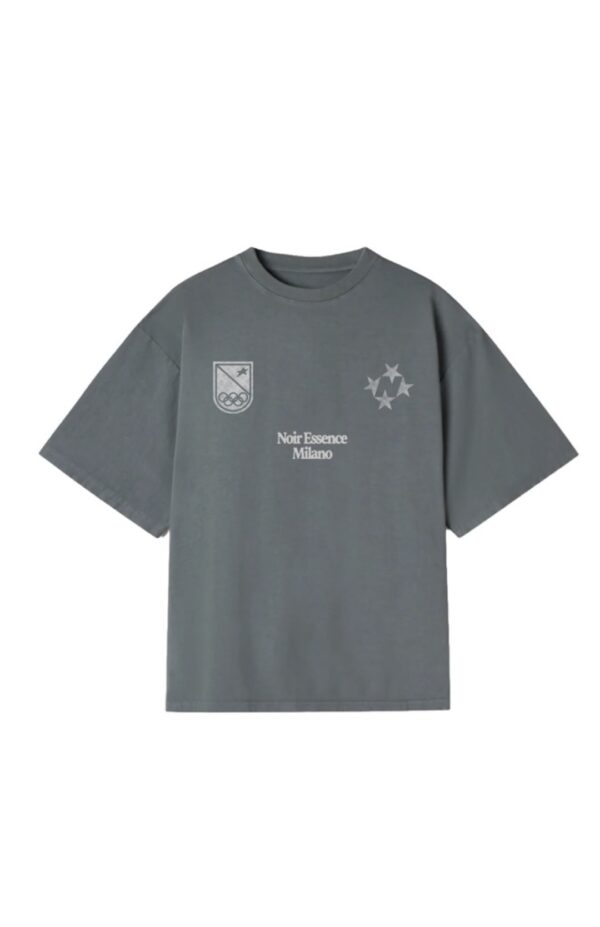 NOIR ESSENCECamiseta"Isola District t-shirt"color grey