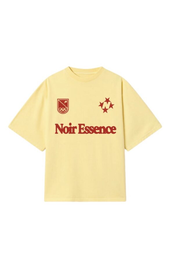 NOIR ESSENCECamiseta"Milano Athletic t-shirt"color amarillo