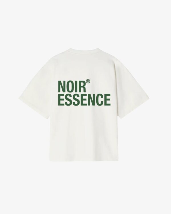 NOIR ESSENCECamiseta"Essence Washed White t-shirt"color blanco