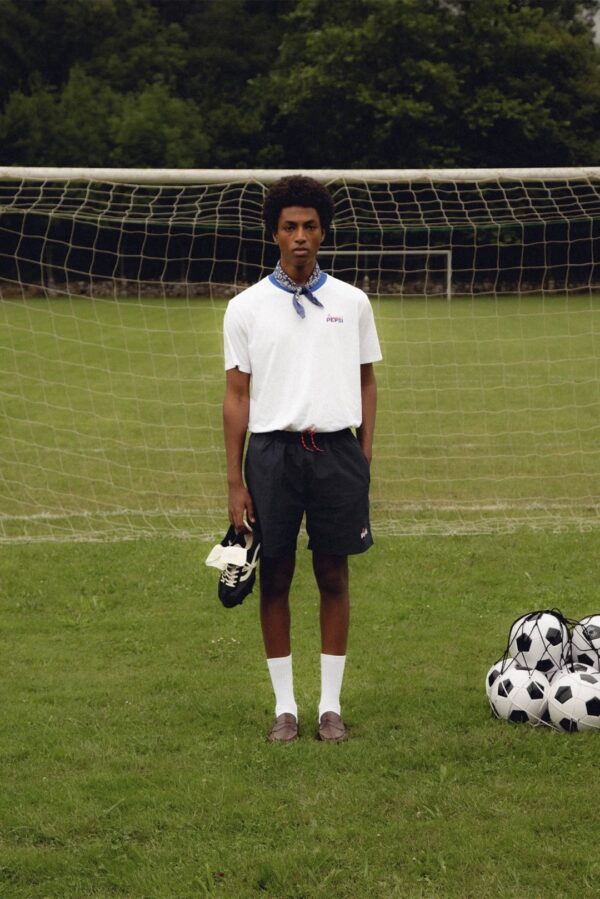 POMPEII BRAND Camiseta " PRE-SEASON WHITE TEE " color blanco