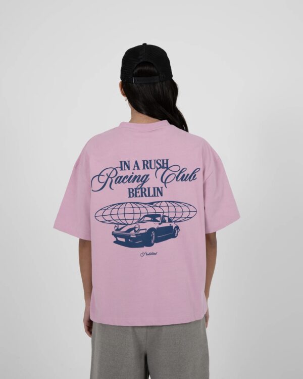 PROHIBITEDCamiseta"In A Rush Tee Rose"color rosa