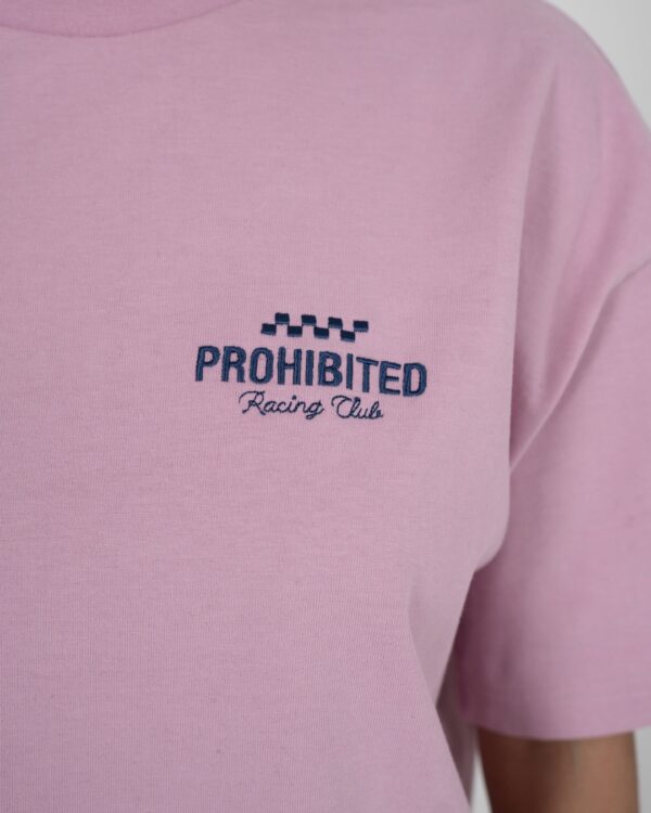 PROHIBITEDCamiseta"In A Rush Tee Rose"color rosa