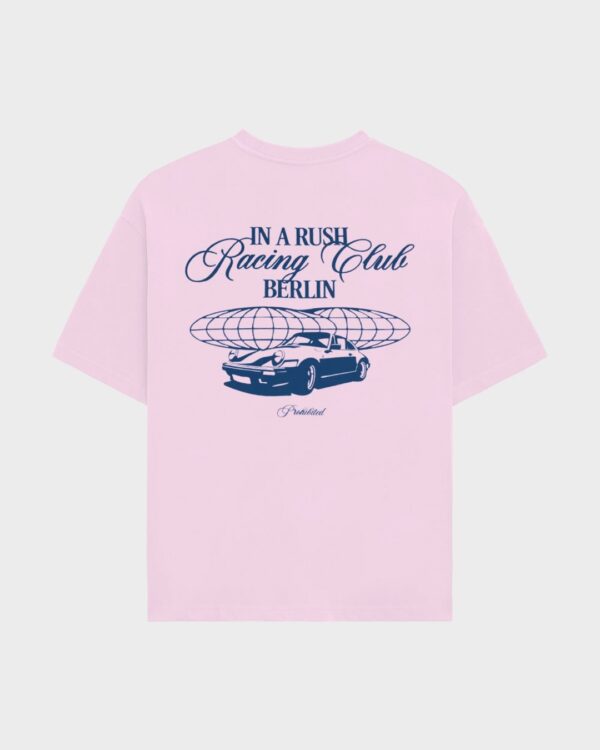 PROHIBITEDCamiseta"In A Rush Tee Rose"color rosa