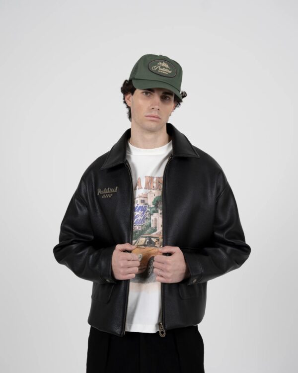 PROHIBITEDChaqueta"Speedhunter Bomber Jacket Black"color negro