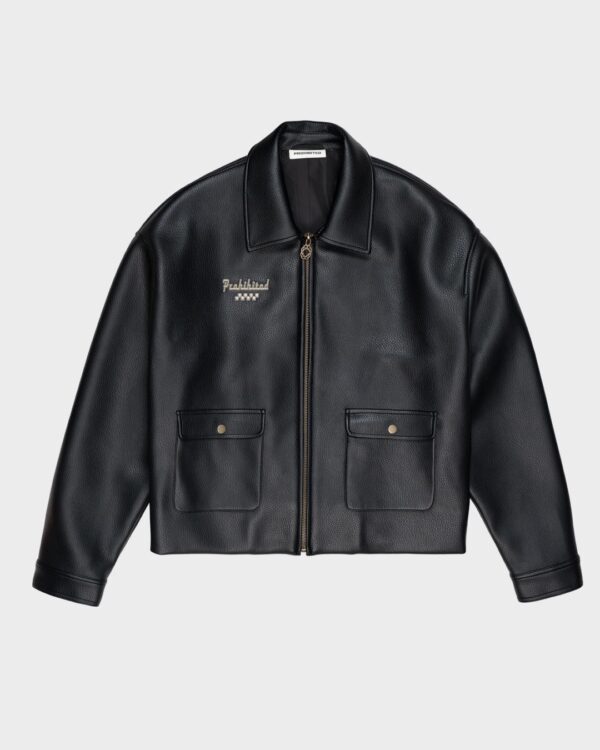 PROHIBITEDChaqueta"Speedhunter Bomber Jacket Black"color negro