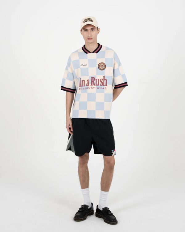 PROHIBITEDCamiseta"Victory Knit Trikot blue"color azul