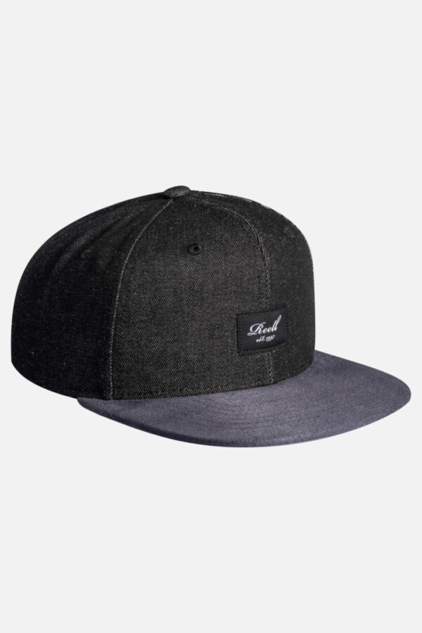 REELLGorra"Suede Cap"denim negro