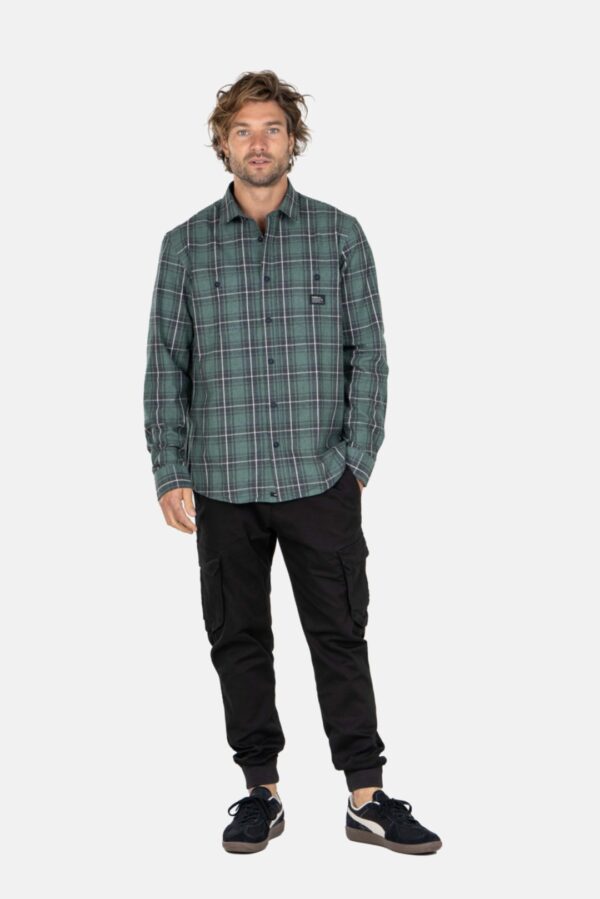 REELLPantalon"Reflex Rib Cargo"color negro