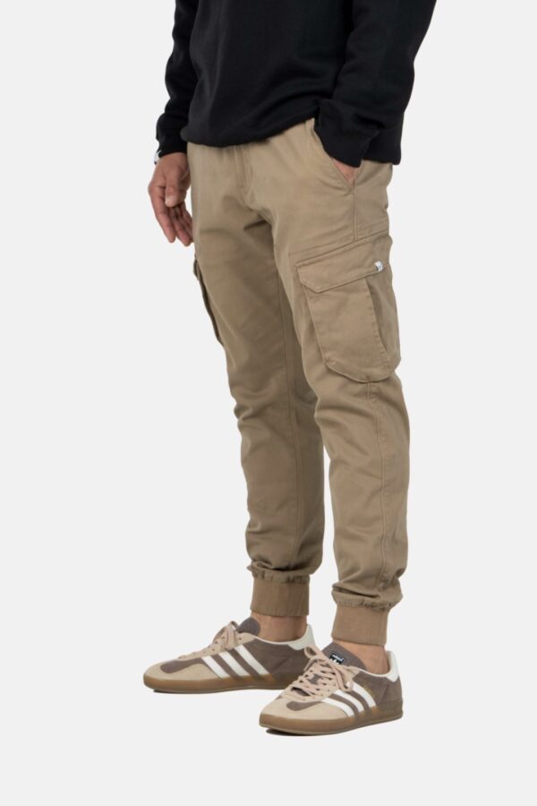 REELLPantalon"Reflex Rib Cargo"color tostado