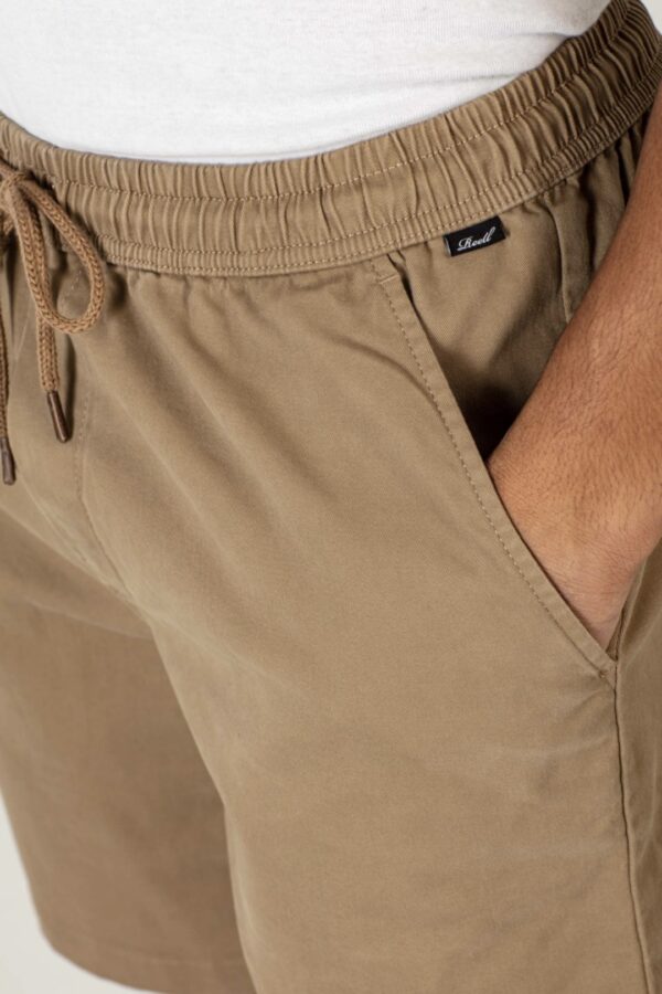 REELL Bermuda " REFLEX LAZY SHORT DARK SAND " color beige
