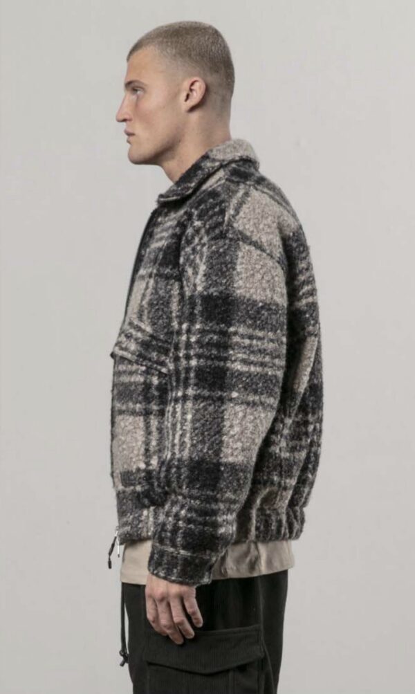 RELIGION Chaqueta " CHECK BOMBER " color beige