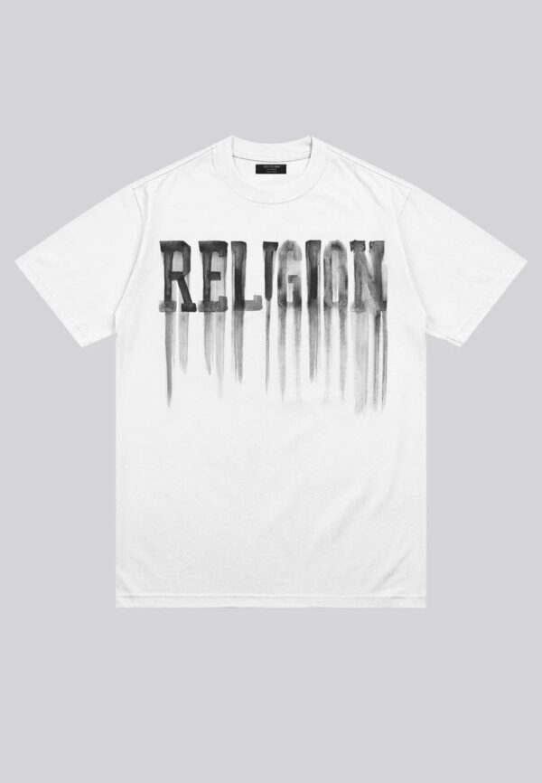 RELIGION Camiseta"RELIGION BLEEDING T-SHIRT"color blanco