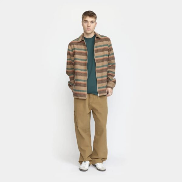 REVOLUTION Sobrecamisa cremallera color verde