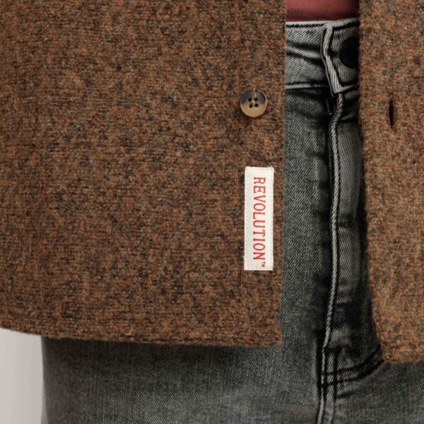 REVOLUTION Camisa color marron