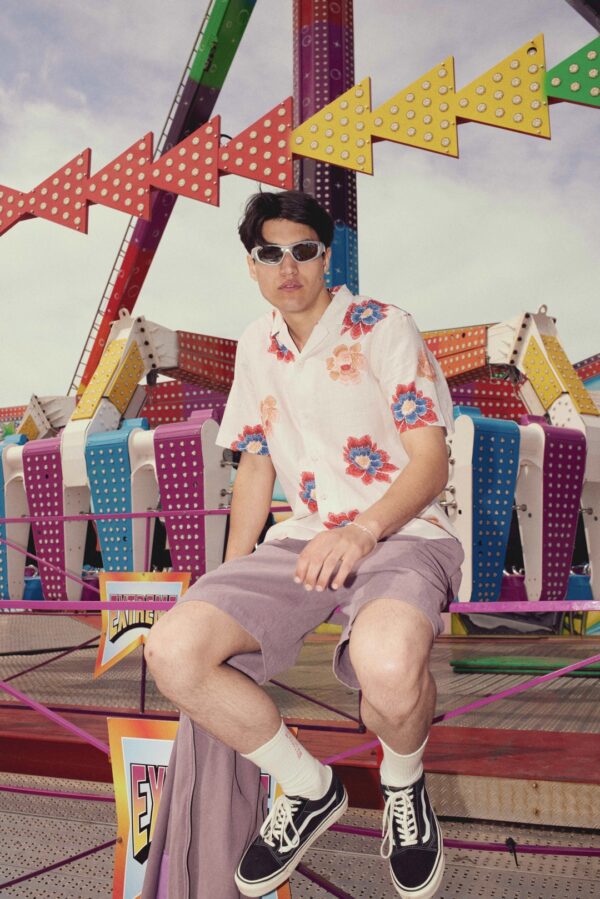 REVOLUTION Camisa estampada