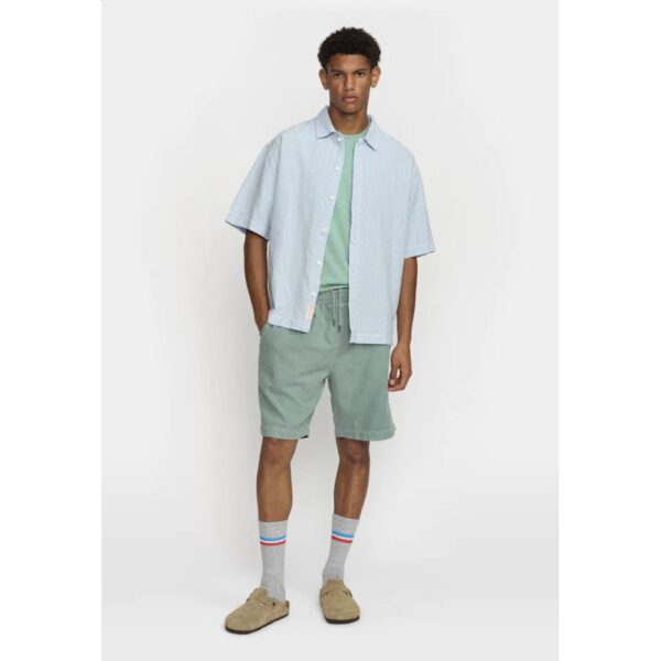 REVOLUTION Camisa "Oversize Short-sleeved Shirt" color azul