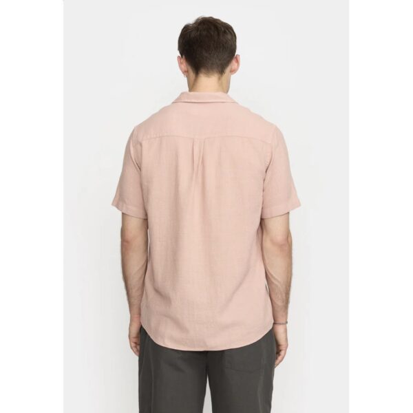 REVOLUTION Camisa "Short-sleeved Cuban Shirt" color malva