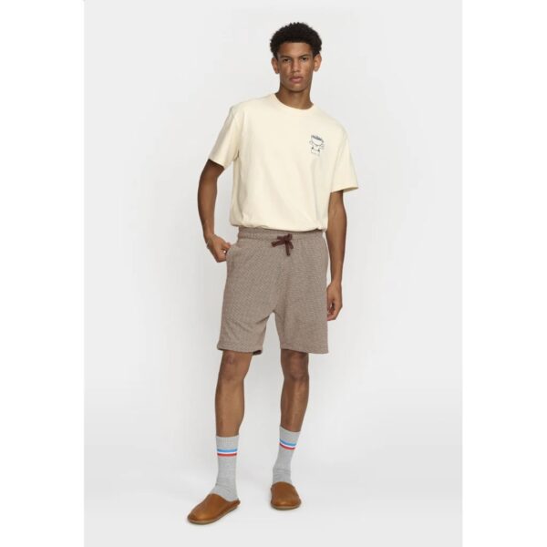 REVOLUTION Bermuda "Jaquard Shorts" color marron