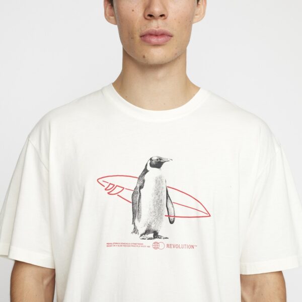 REVOLUTION Camiseta color blanco