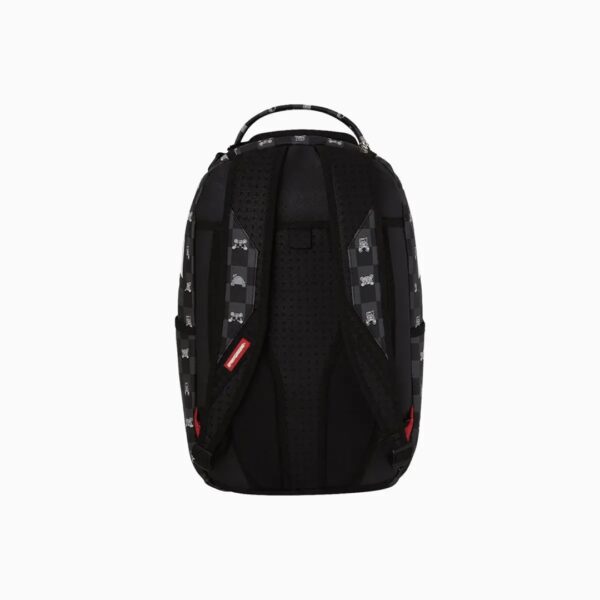SPRAYGROUNDMochila"GRAY PEEKING CHARACTER CHECK BACKPACK"