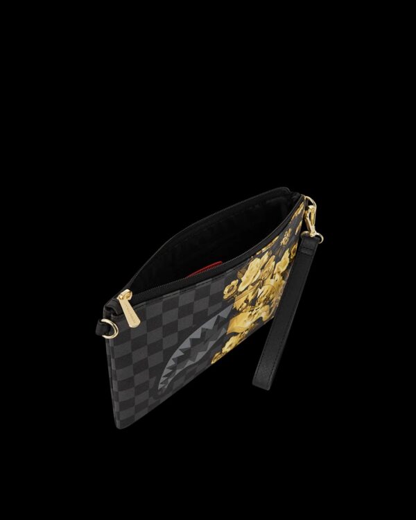 SPRAYGROUNDBolso"GOLD FLORAL REMIX CROSSOVER CLUTCH"