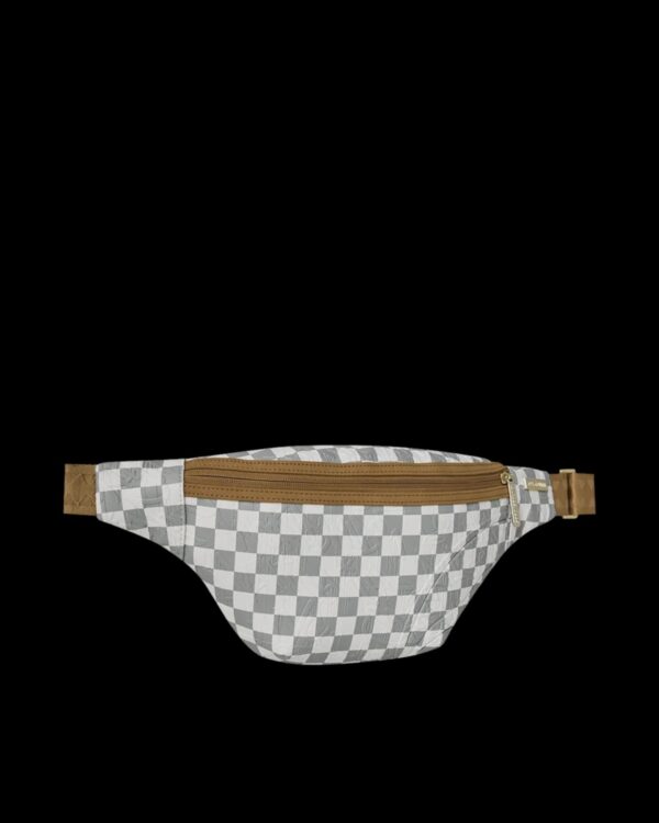 SPRAYGROUNDRiñonera"GRAFF EMBOSSED CREAM CHECK SAVVY CROSSBODY"