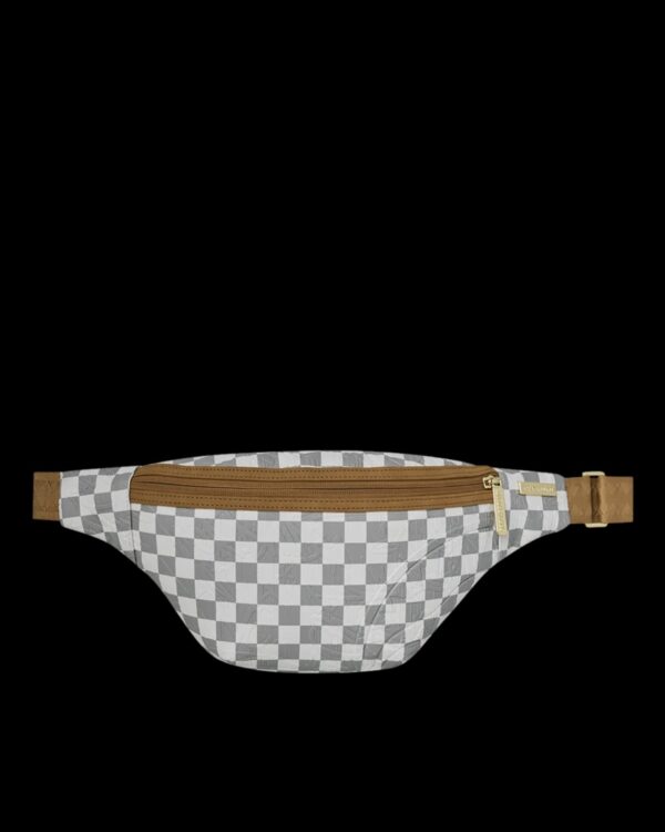 SPRAYGROUNDRiñonera"GRAFF EMBOSSED CREAM CHECK SAVVY CROSSBODY"