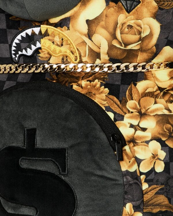 SPRAYGROUNDMochila"GOLD FLORAL REMIX MONEYBEAR BACKPACK"