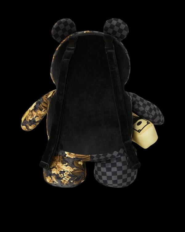SPRAYGROUNDMochila"GOLD FLORAL REMIX MONEYBEAR BACKPACK"