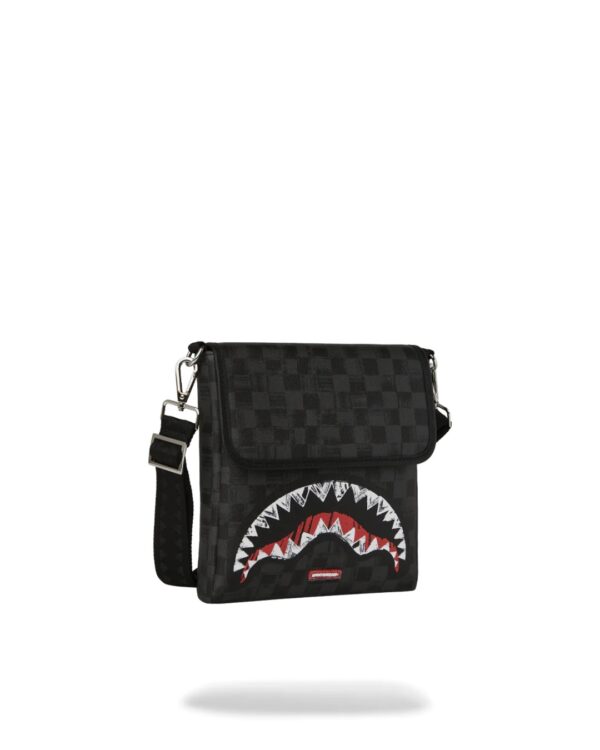 SPRAYGROUNDBolso"SCRIBBLE SHARK MESSENGER BAG"