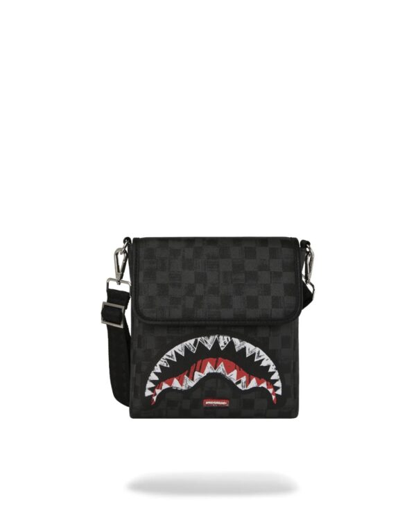 SPRAYGROUNDBolso"SCRIBBLE SHARK MESSENGER BAG"