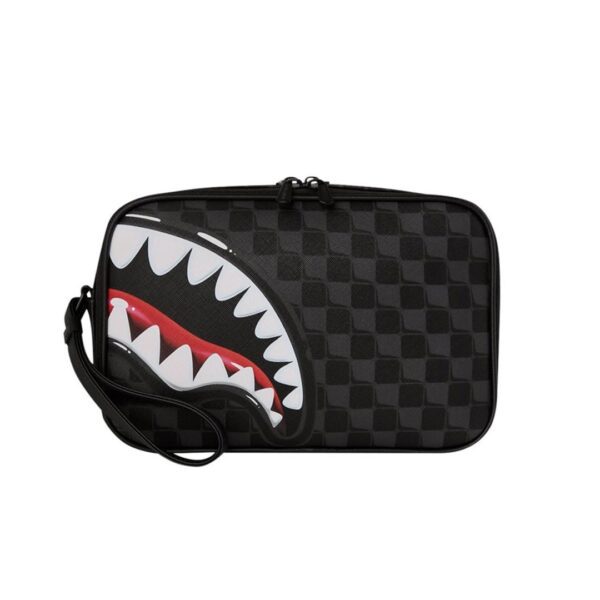 SPRAYGROUNDNeceser"SHARKS IN PARIS BALLOON BLACK TOILETRY BRICK"