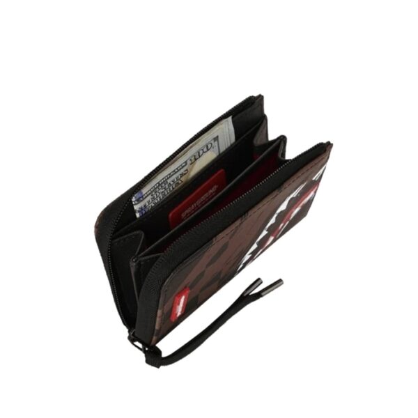 SPRAYGROUNDMonedero"SMEARED GRUNGE WALLET"