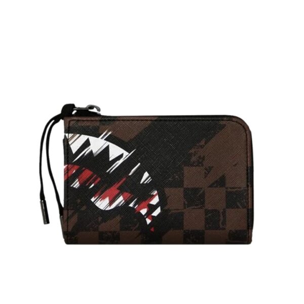 SPRAYGROUNDMonedero"SMEARED GRUNGE WALLET"