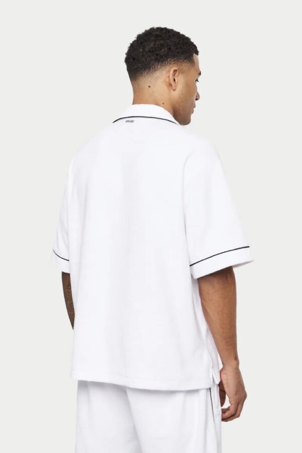 THE COUTURE CLUB Camisa " Heavyweight Towelled " color blanco