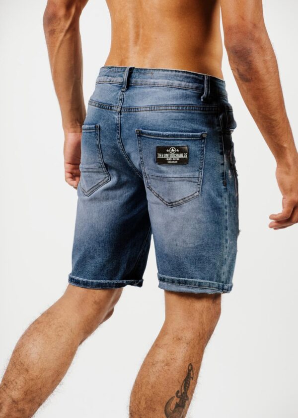 THE UNTOUCHABLES Bermuda " Art " color blanco-azul