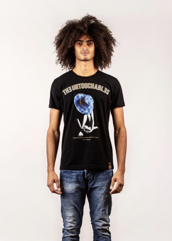 THE UNTOUCHABLES Camiseta " HAT " color negro