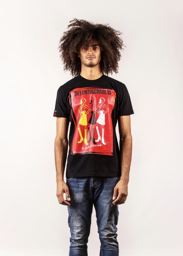 THE UNTOUCHABLES Camiseta " OLIVIA WARHOL" color negro